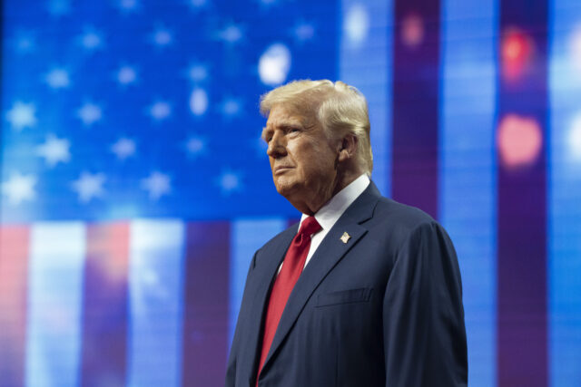 GLENDALE, ARIZONA - AUGUST 23: Republican presidential nominee, former U.S. President Dona