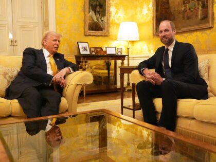 PARIS, FRANCE - DECEMBER 7: U.S. President-elect Donald Trump meets Britain's Prince Willi