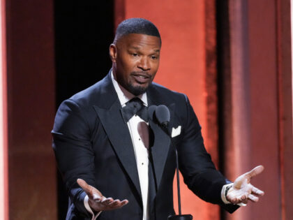 Jamie Foxx speaks during the 15th Governors Awards on Sunday, Nov. 17, 2024, at The Ray Do