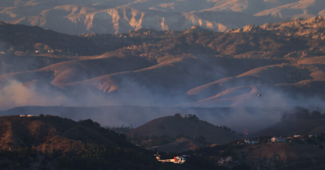 Kenneth Fire Grows in Woodland Hills as Los Angeles Burns