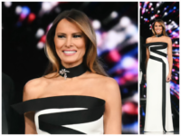 Fashion Notes: Melania Trump Attends Inaugural Ball in Custom Hervé Pierre Evening Gown