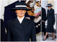 Fashion Notes: Melania Trump is Epitome of American Luxury in Adam Lippes Coat, Eric Javits Hat