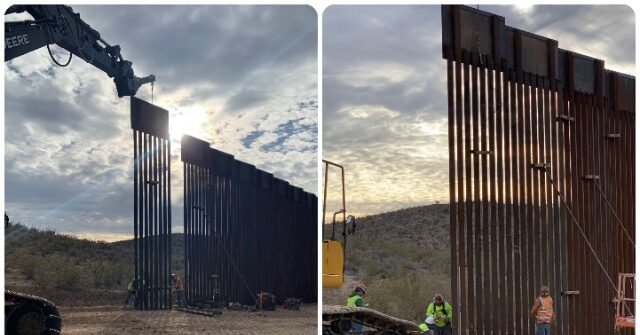 Trump ‘Building the Wall’ to Fill Gaps on New Mexico Border