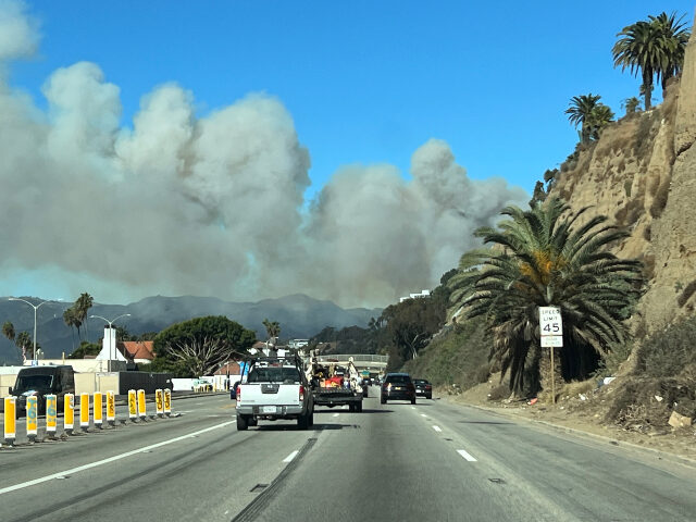 Palisades fire