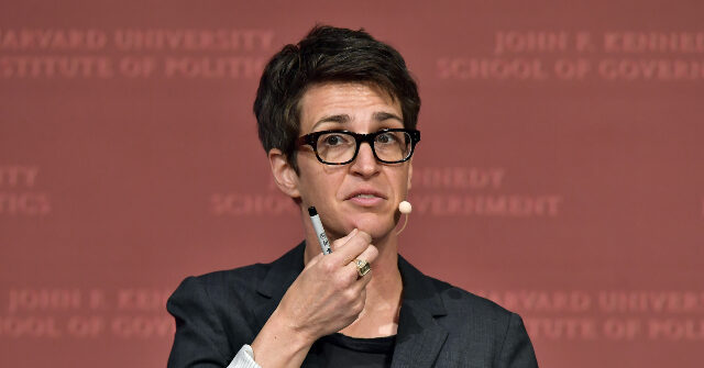 Nolte: Russia Hoax Queen Rachel Maddow Returns to Five Nights for Desperate MSNBC