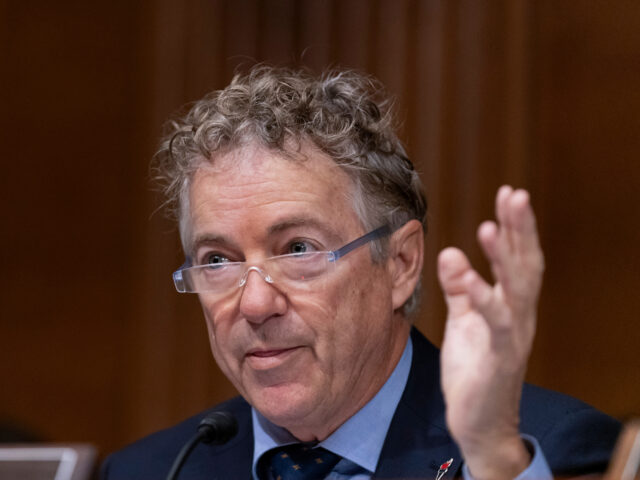 Senate Homeland Security and Governmental Affairs Ranking Member Sen. Rand Paul, R-Ky., sp