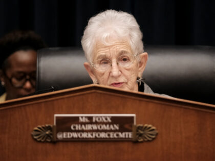 Rep. Virginia Foxx (R-NC) speaks at a hearing called "Calling for Accountability: Sto