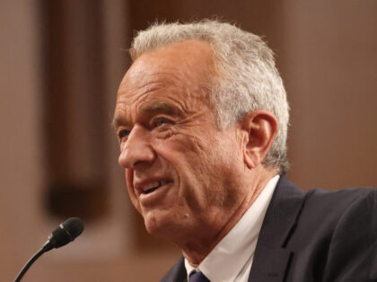 US Secretary of Health and Human Services nominee Robert F. Kennedy Jr. testifies during a