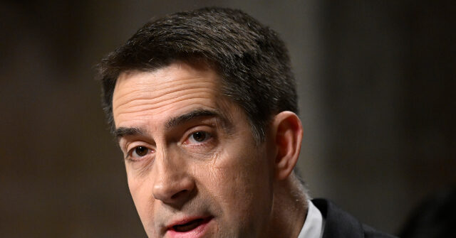 Exclusive--Sen. Tom Cotton: It Is 'Clearly in America's Interest that We Obtain Sovereignty over Greenland'