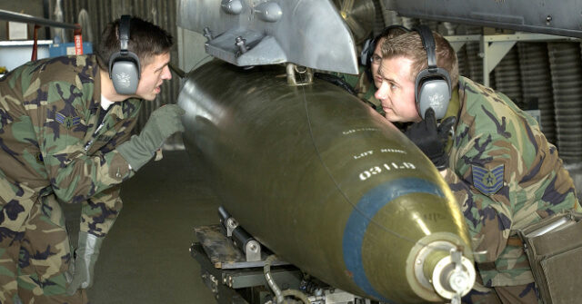 Trump Administration Releases 2,000-Pound Bombs to Israel