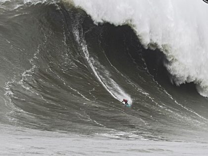 A 23-year-old California surfer may well have set a world record for riding the biggest w