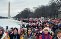 PHOTOS: Conglomeration of Anti-Trump Leftists March on Washington Mall Ahead of Inauguration