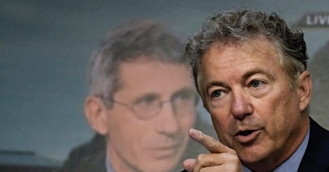 Rand Paul: Anthony Fauci Going Down as First Government Scientist to Be Preemptively Pardoned