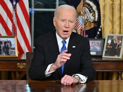 WASHINGTON, DC - JANUARY 15: US President Joe Biden delivers his farewell address to the n