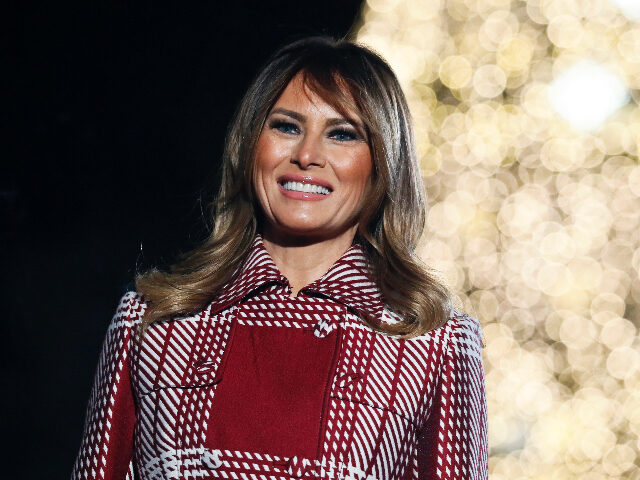 WASHINGTON, DC - DECEMBER 05: First Lady Melania Trump attends the 97th Annual National Ch