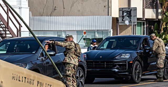 Trump Announces Military in CA, Uses Emergency Powers for Water Flow