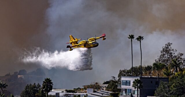 Canadian 'Super Scooper' Aircraft Grounded After Colliding with Drone over Los Angeles Wildfires