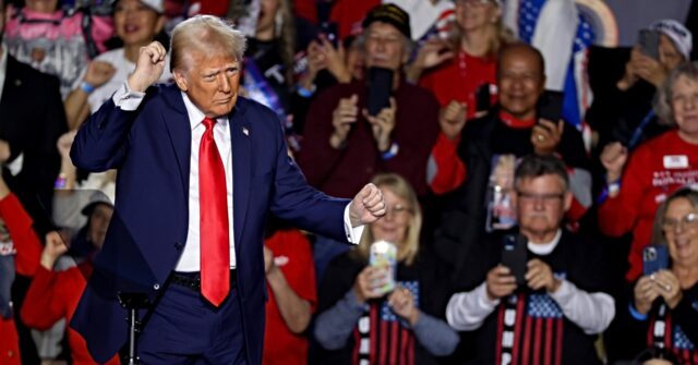 Watch -- Trump Plays Vegas and Basks in Center Stage Applause