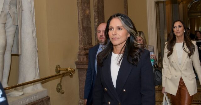 Watch Live: Tulsi Gabbard Director of National Intelligence Confirmation Hearing