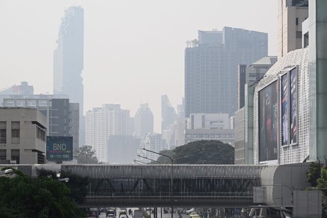 Air pollution in the Thai capital forced the closure of more than 350 schools Friday -- ar