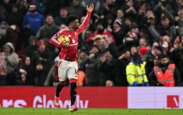 Amad Diallo scored a hat-trick as Manchester United beat Southampton 3-1