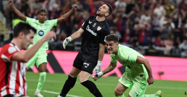 Barcelona Defeats Athletic Bilbao, Advances to Super Cup Final