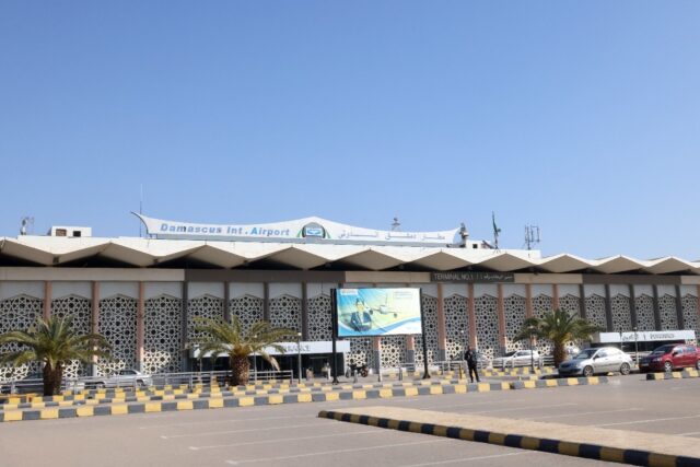 The Damascus International Airport terminal