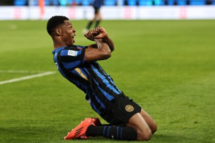 Denzel Dumfries sent Inter through to the Italian Super Cup final