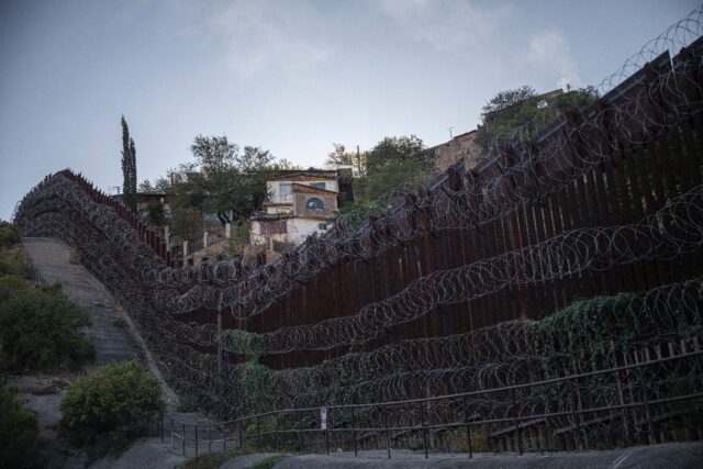 Donald Trump repeatedly criticized the number of people crossing the US-Mexico border duri