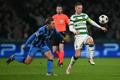 Old Firm ambition - Celtic captain Callum McGregor (R)