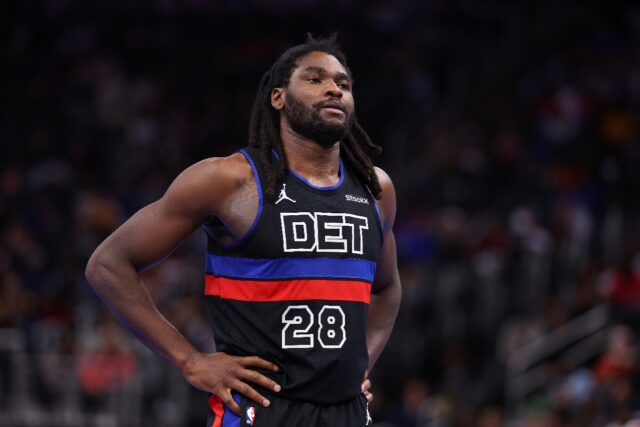 Isaiah Stewart of the Detroit Pistons was banned for one game by the NBA for repeated flag