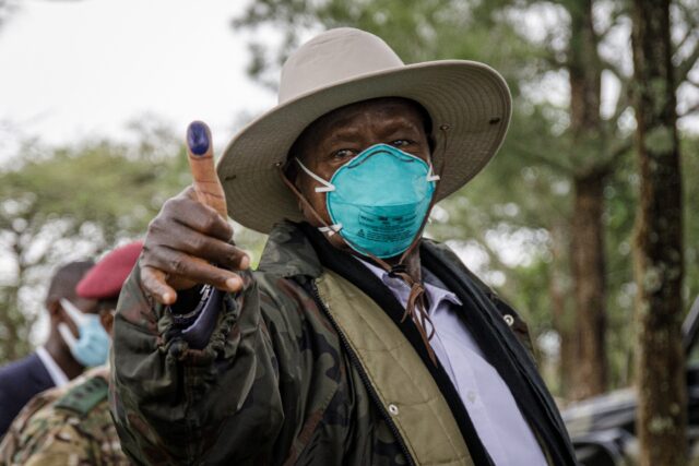 Museveni is hoping to extend his rule beyond 40 years at next year's election