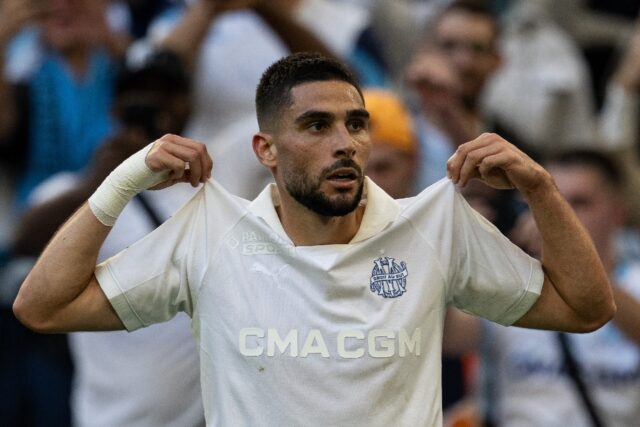 Neal Maupay is on a season-long loan at Marseille from Everton