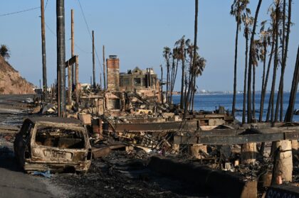 The Palisades Fire has killed at least 10 people in western Los Angeles