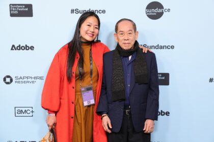 Former photographer Nguyen Than Nghe attended the premiere of 'The Stringer' at the Sundan