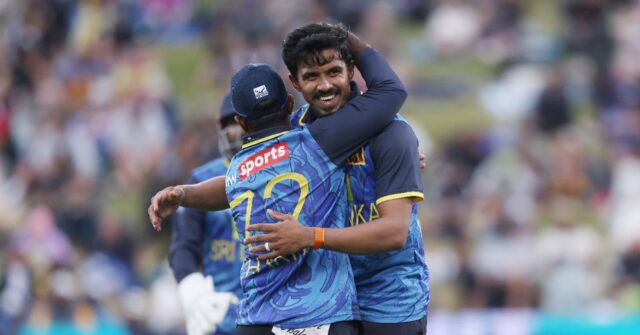 Maheesh Theekshana Takes Hat-Trick in ODI