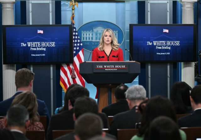 The White House has opened the press briefing room to podcasters and TikTokers.