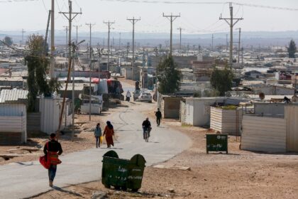 The Zaatari refugee camp in Jordan is home to 75,000 people