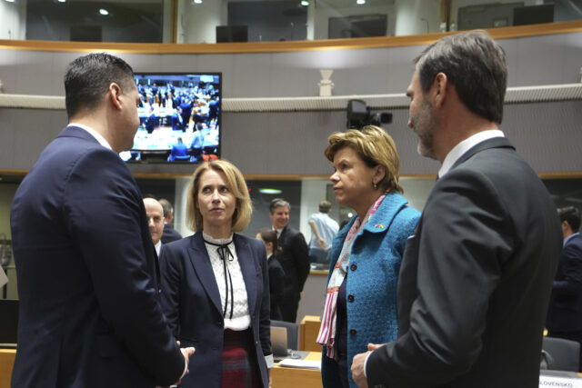 Belgium EU Foreign Ministers The Associated Press