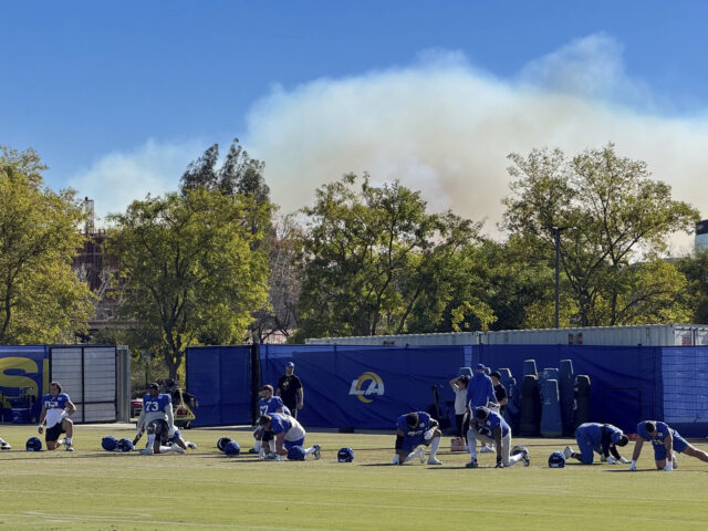 California Wildfires Rams Football The Associated Press