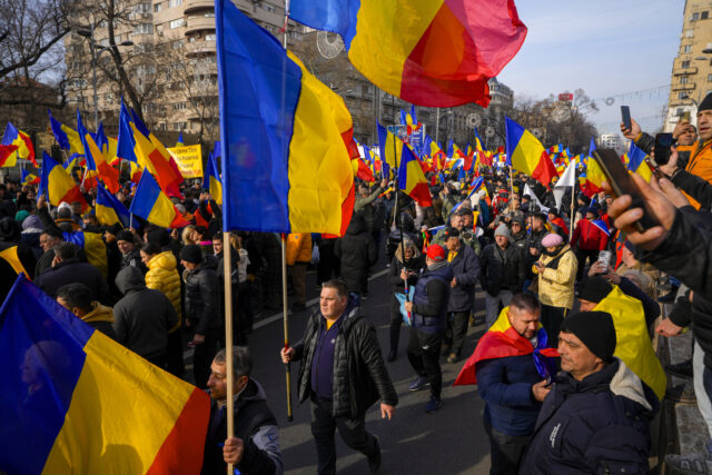 Romania Election Protest The Associated Press