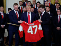 Trump Takes Break from Dominating Trade War to Host Stanley Cup Champs