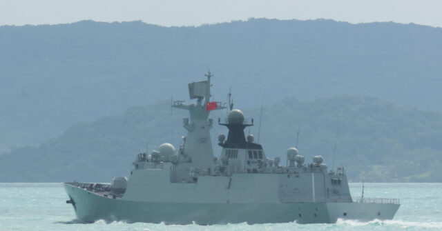 Group of Chinese Warships Approaching Australia's East Coast
