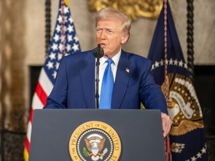 President Donald Trump takes questions after signing Executive Orders, Tuesday, February 1