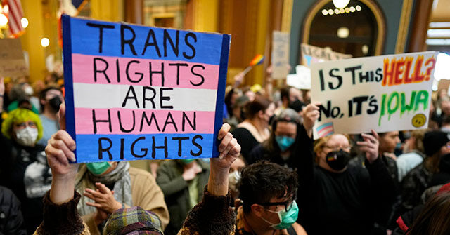 Trans Activists Storm Iowa Capitol as Lawmakers Debate 'Gender Identity'