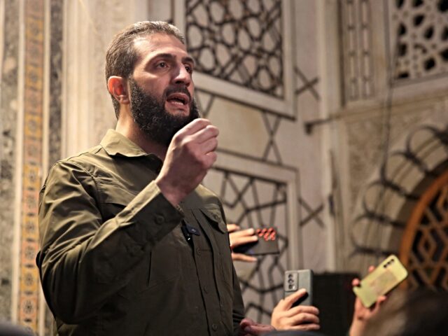 Ahmed al-Sharaa The leader of Syria's Islamist Hayat Tahrir al-Sham (HTS) group that headed a lightning re