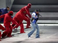 WATCH: Protester Unfurls Palestinian Flag at Super Bowl Halftime Show, Gets Apprehended