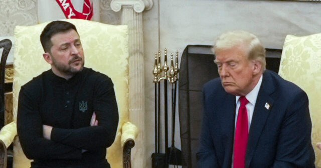 Trump: U.S. Won't 'Put Up With' Zelensky's Anti-Peace Rhetoric 'Much Longer'