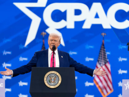 President Donald Trump speaks at the Conservative Political Action Conference, CPAC, at th