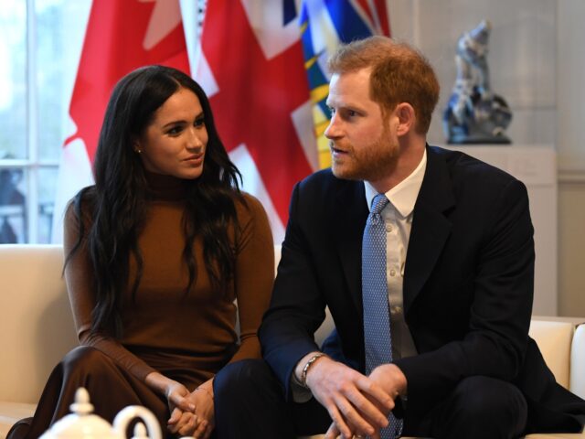 LONDON, UNITED KINGDOM - JANUARY 07: Prince Harry, Duke of Sussex and Meghan, Duchess of S